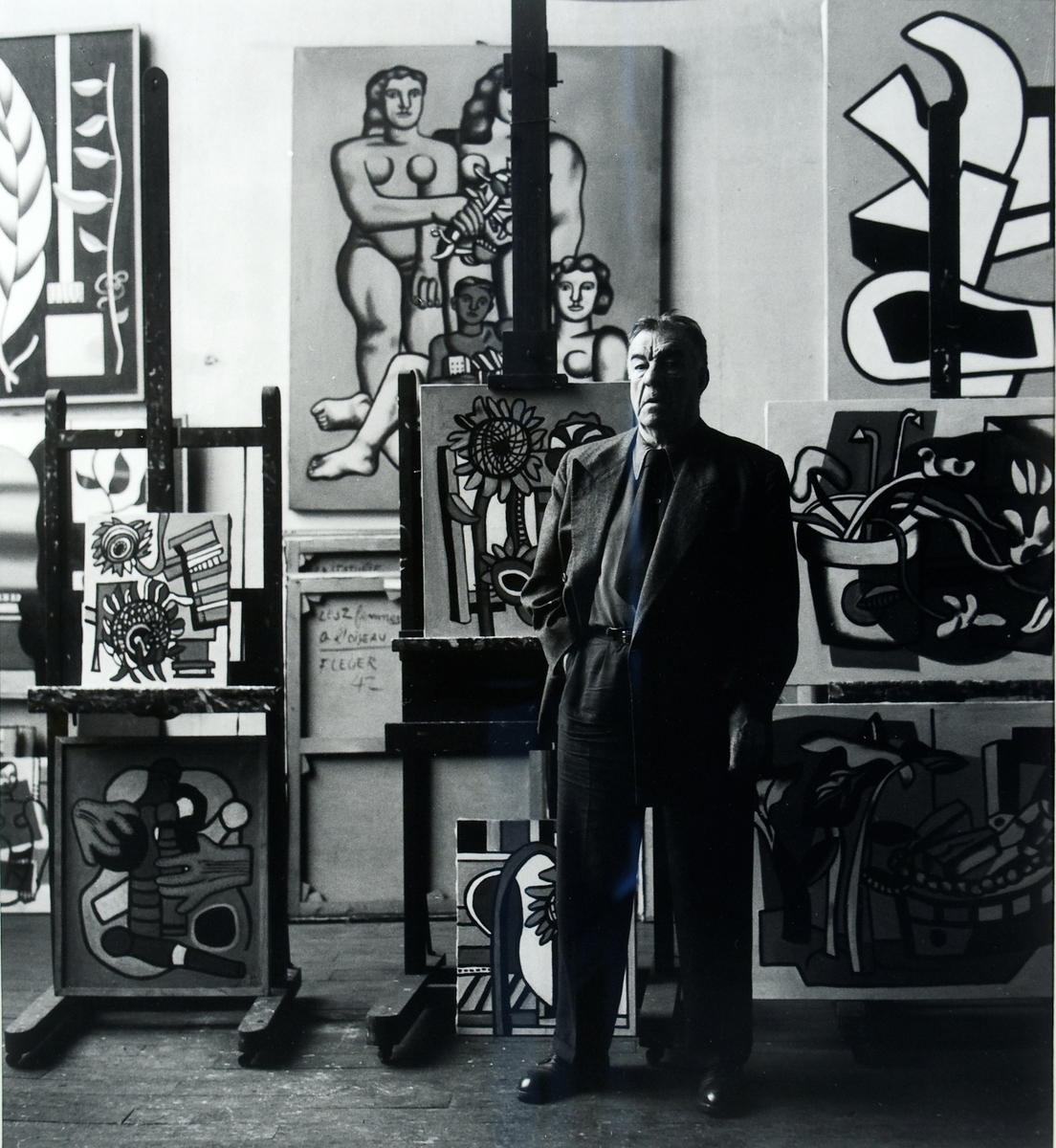 Fernand Legér, Paris 1954 [Fotografi]