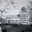 Restaurering av en kyrka på Öland.