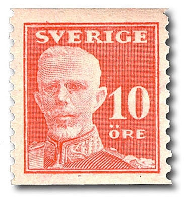 Gustaf V - en face