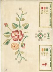 Broderimønster: Korssting