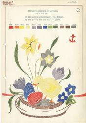 Broderimønster: Dukar