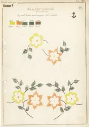 Broderimønster: Dukar