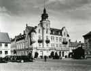 Stadshotellet fotograferat från Domkyrkan.