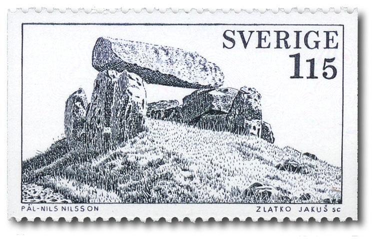 Gånggrift vid Luttra, Falköping.