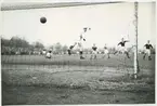 Kalmar FF gör ett mål i en fotbollsmatch 1946.