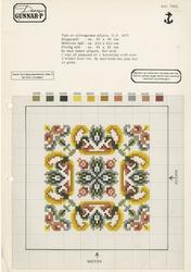 Broderimønster: Korssting