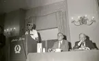 Bild tagen vid resa till USA i september 1977, då var det de dövblindas världskongress i New York, den första Helen Keller-konferensen.