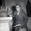 Ragnhild Boström i Egby kyrka.