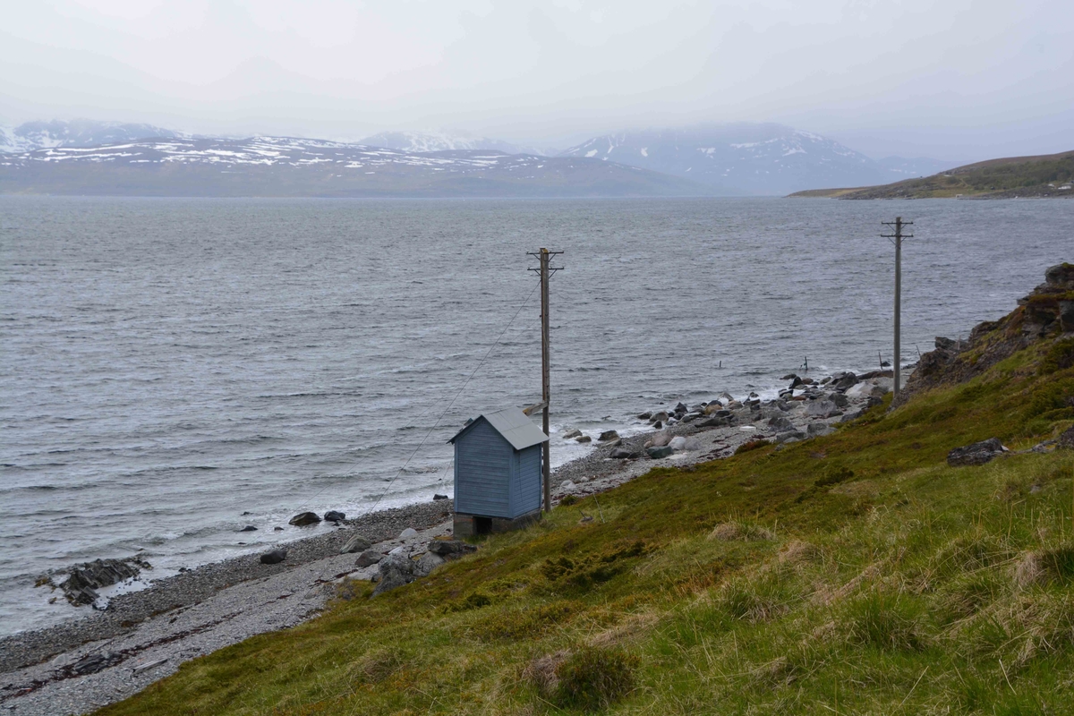 Kabelhuset på Alnes ble restaurert på slutten av 1990-tallet.