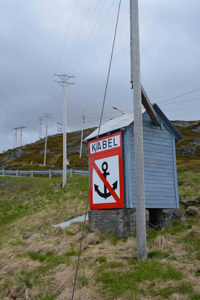 Sjøkabelhuset på Beritsjorda ble restaurert i slutten av 1990-årene. Det er fem bevarte stolper i tilknytning til kabelhuset.