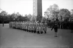 Lottornas faninvigning I kyrkan 1941, 15542.