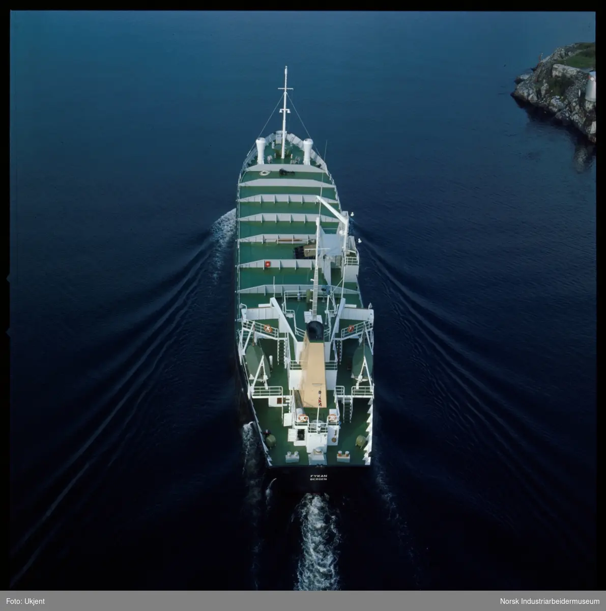 M/S Fykan i fjorden.