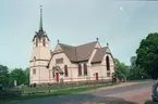 Bjurbäcks kyrka, exteriör sedd från sydost