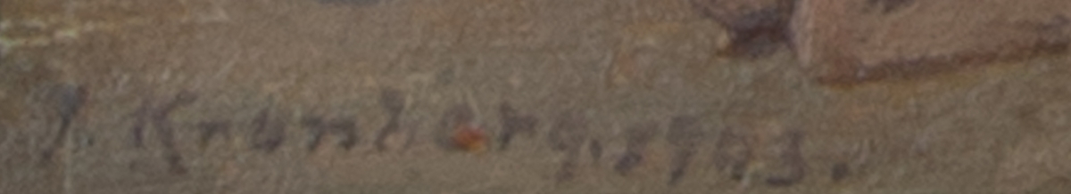 Sörjande vid Jesu döda kropp, efter det att hans kropp tagits ner från korset.