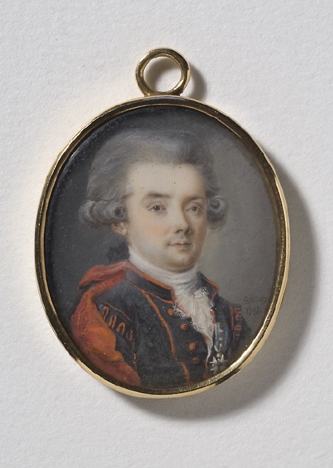 Okänd hovman, riddare av Svärdsorden by Jacob Axel Gillberg