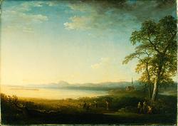 Landskap vid Mora kyrka