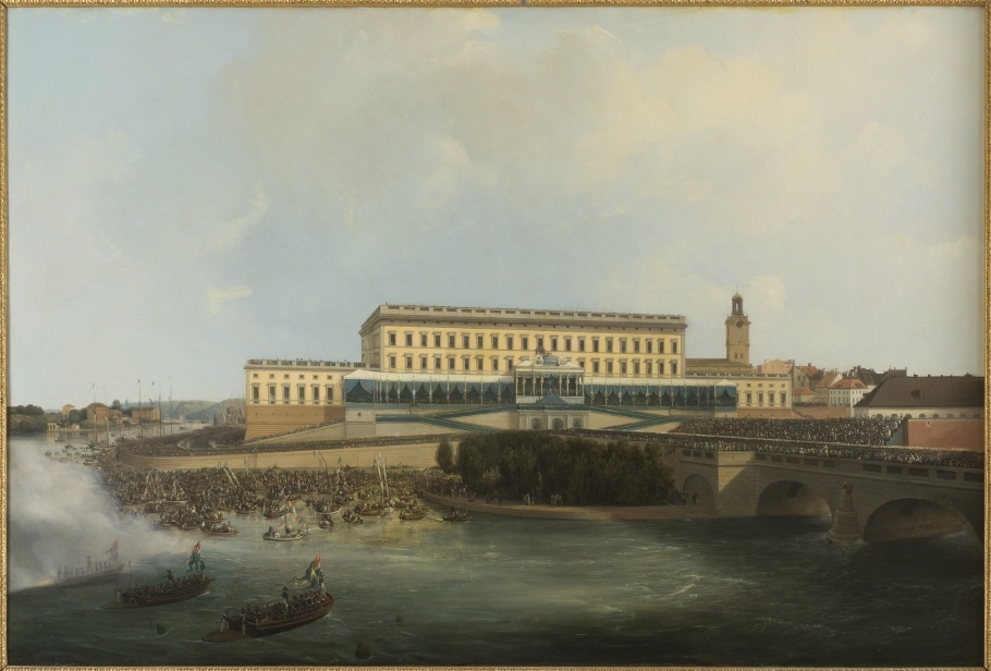 Kung Carl XIV Johans hyllning år 1818