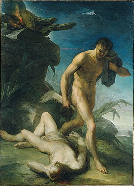 Kain och Abel. Allegori över hatet. Motstycke till NM 1122