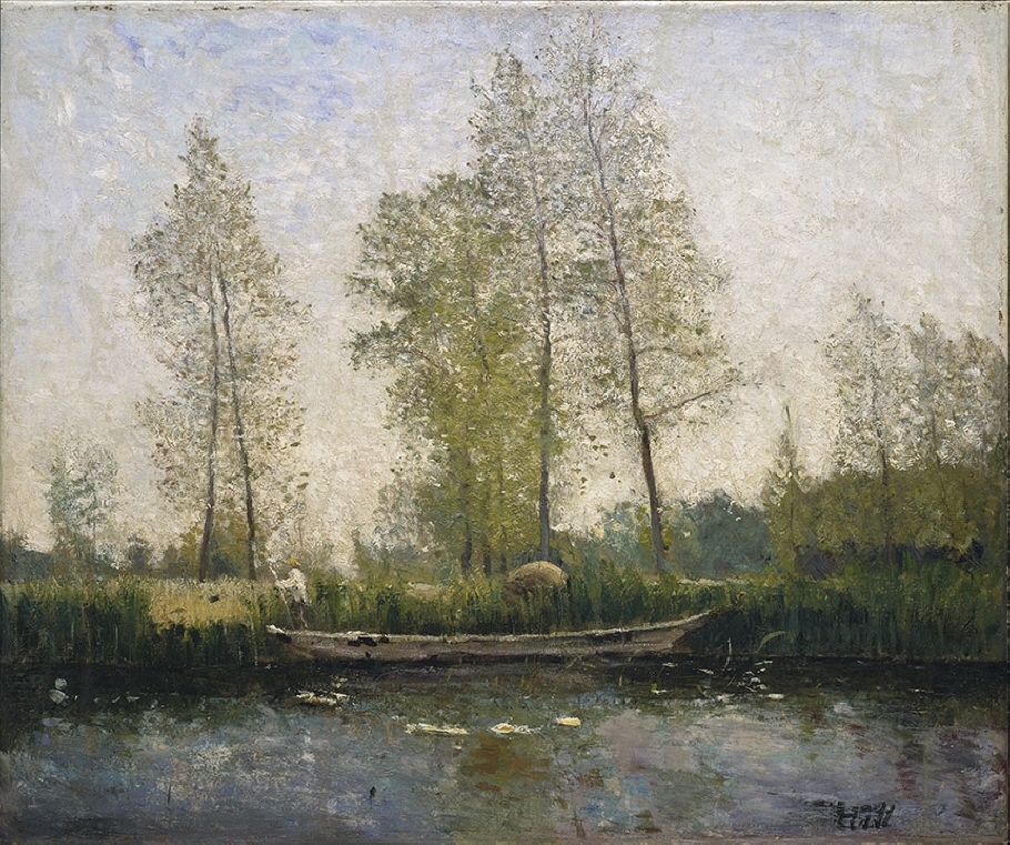 Seine-landskap. Motiv från St Germain