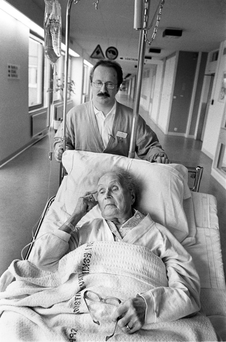 Patienttransport, Akademiska sjukhuset, Uppsala 1994-1995