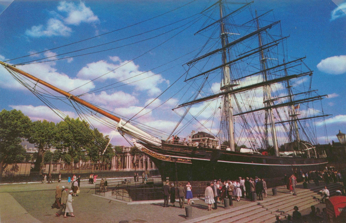 "The Cutty Sark - last of the famous teaclippers - Greenwich, London.