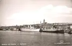 MS Gripsholm och MS Suecia i Göteborgs hamn.