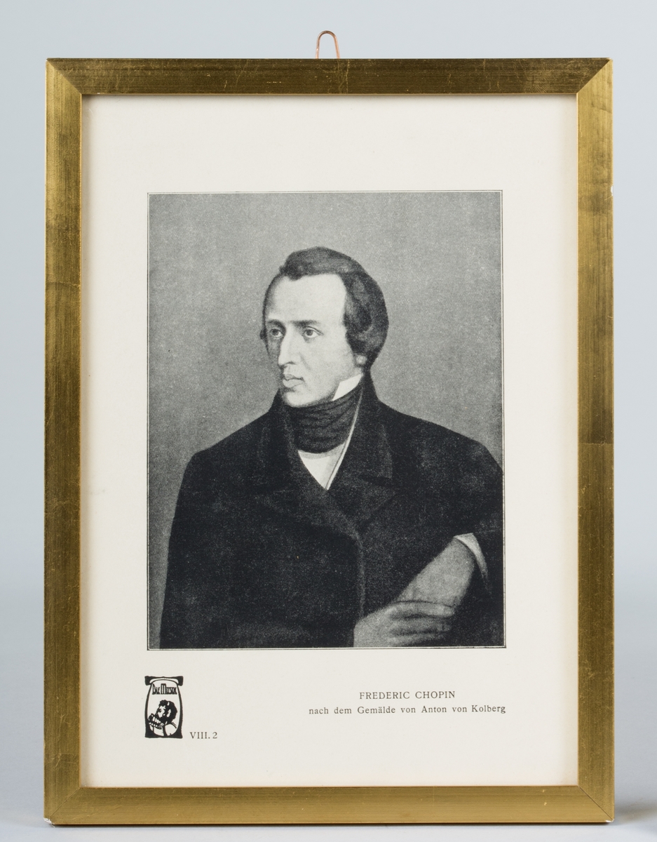 Portrett av Chopin.