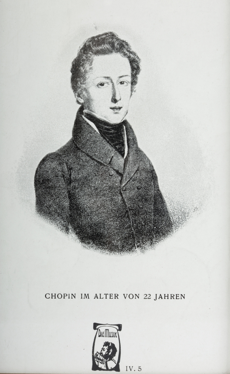 Portrett av Chopin.