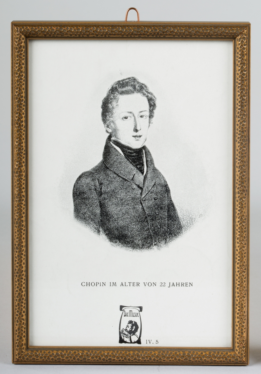 Portrett av Chopin.