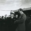 HKH prins Gustaf Adolf och räddningschef Florin.