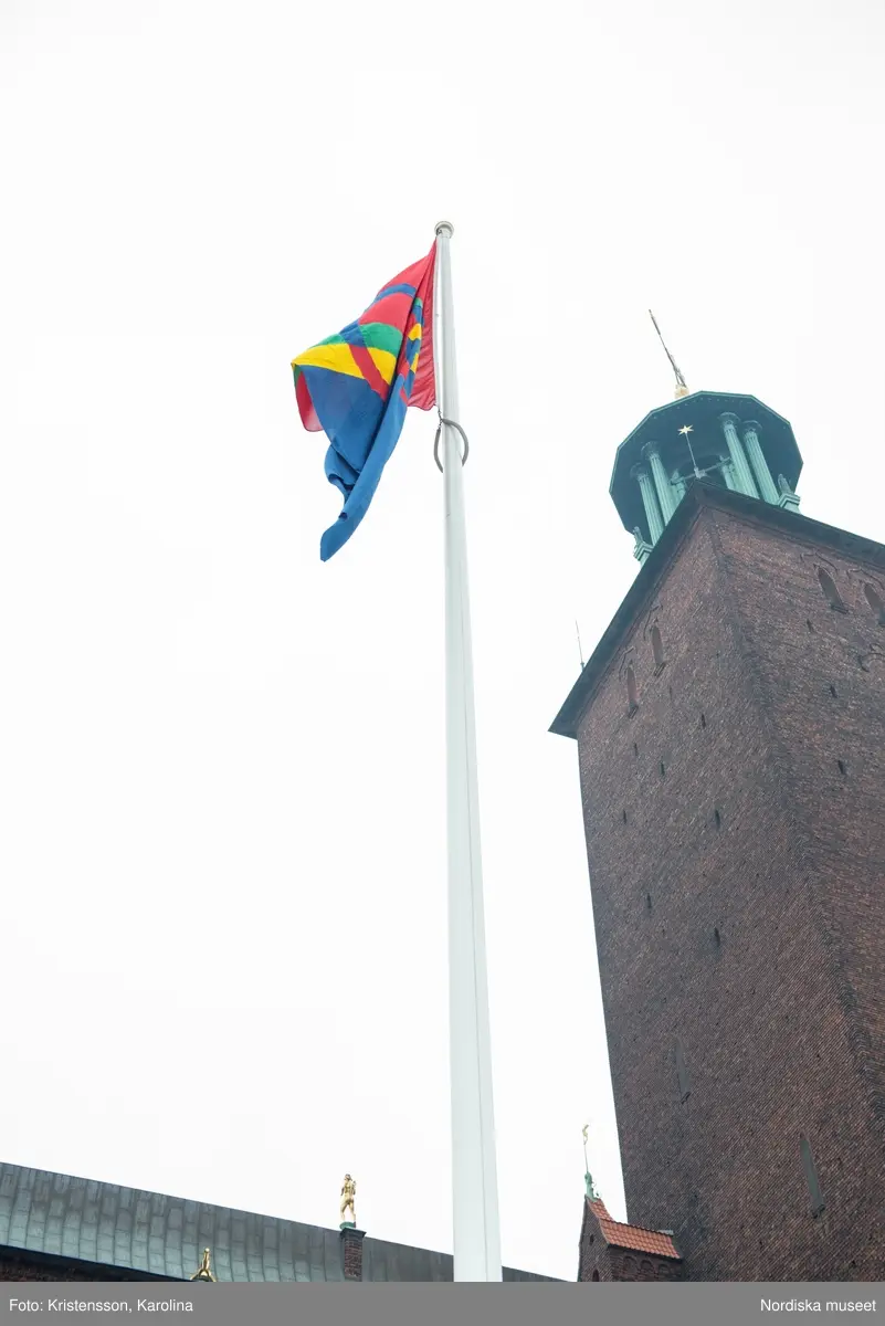 Samernas nationaldag, 6 februari, firas vid Stockholms stadshus 2014.
