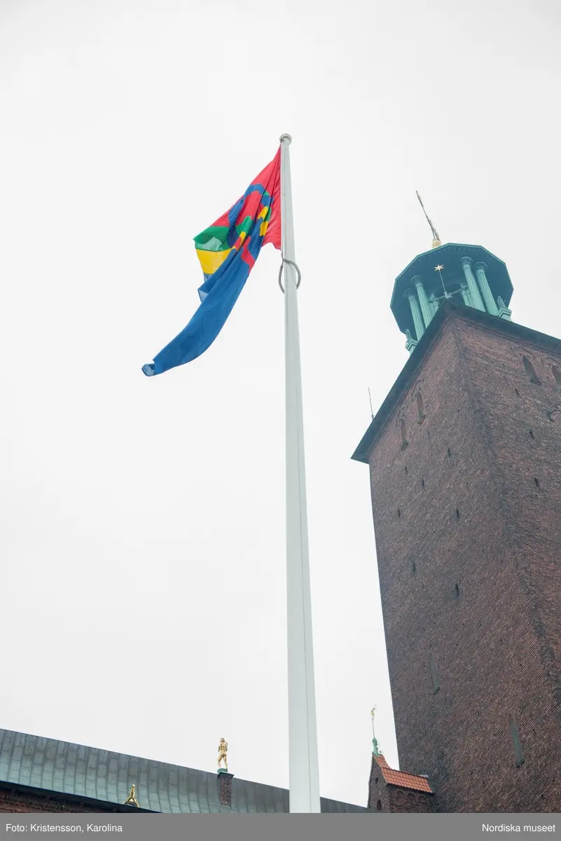 Samernas nationaldag, 6 februari, firas vid Stockholms stadshus 2014.