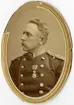 Porträtt av Gustaf Wilhelm Leksell, kapten vid Dalregementet I 13.