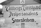 Tällbergs Turistgård Postpersonalens Semesterhem i Tällberg,
1956.