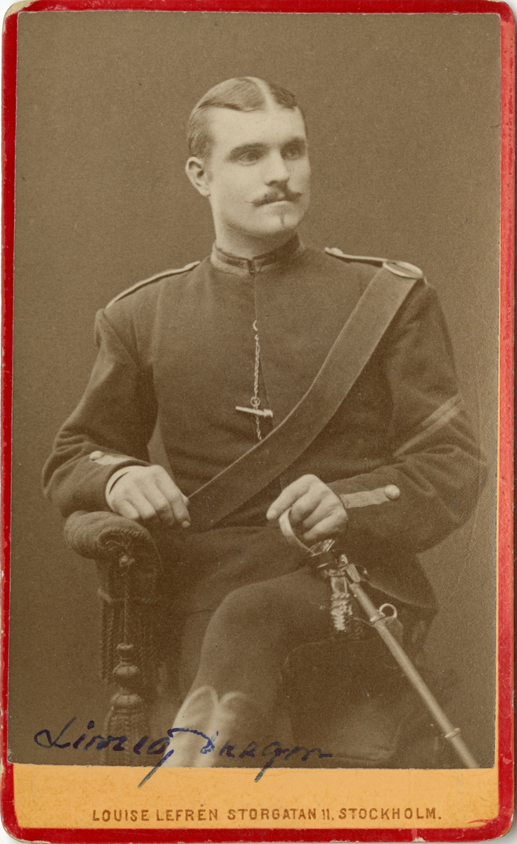 Porträtt av K. Karlsson.