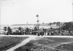 Uppländska ungdomsmötet på Sjötorget, Östhammar, Uppland 1909