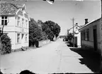 Rådhusgatan i Öregrund, Uppland tidigt 1900-tal