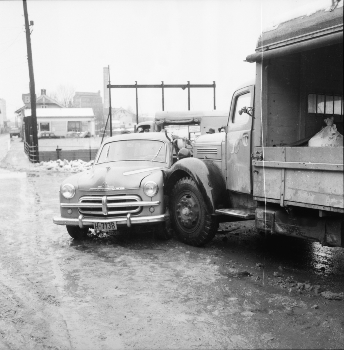 Vardens arkiv. "Kollisjon på Cowardhjørnet" 01.04.1954