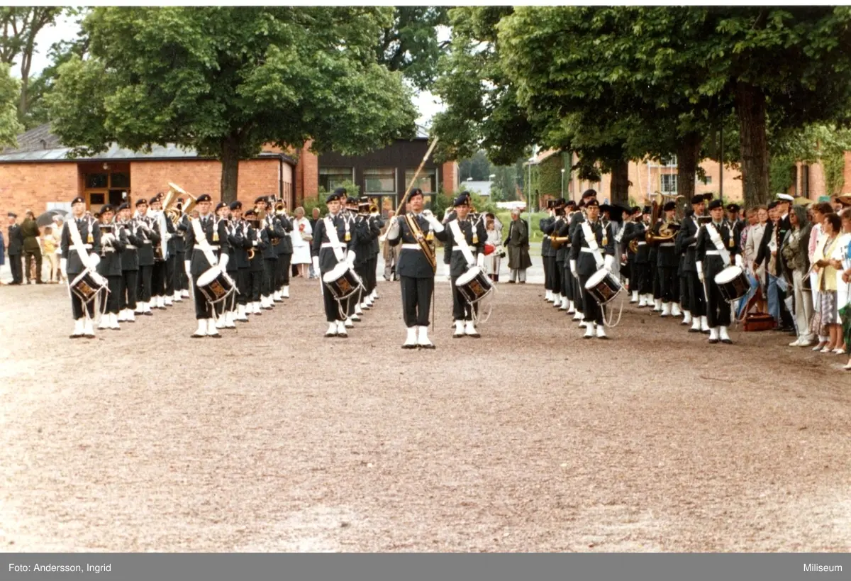 Arméns musikpluton. Kaserngården, A 6.