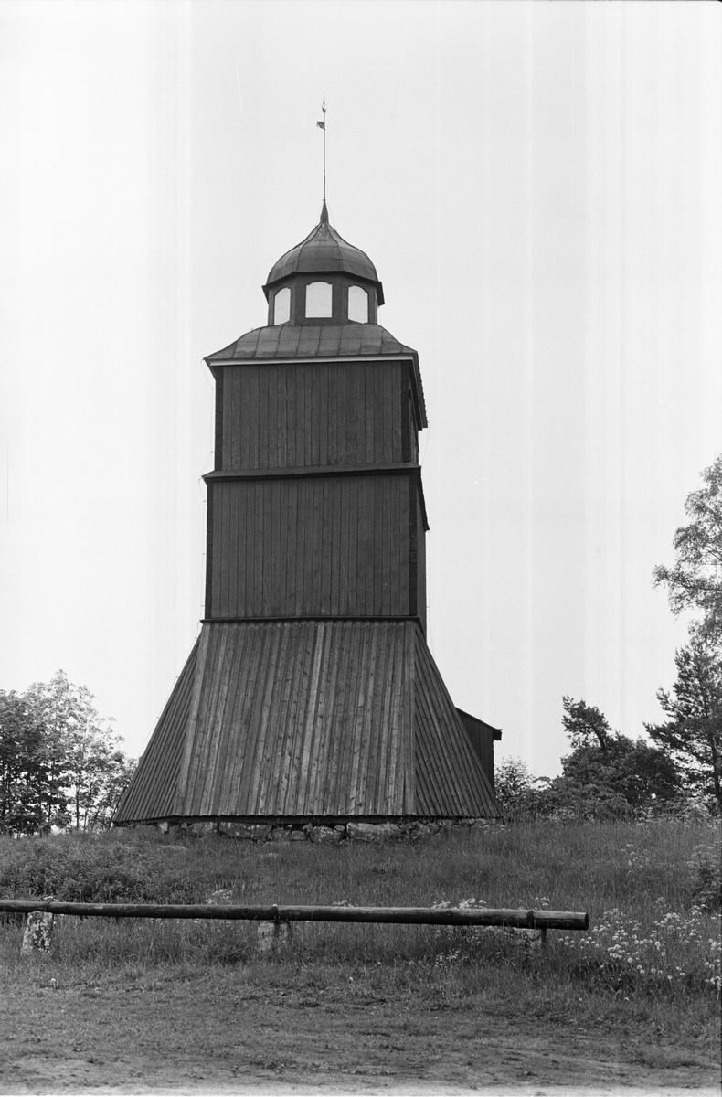 Klockstapel, Tuna 10:1, Tuna Kyrka, Tuna socken, Uppland 1987