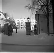 Kasernmiljä vid Norrlands dragonregemente K4, Umeå, 1955-1956.