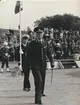 F6 Karlsborg. 25/8 1962. Kung Gustav VI Adolf på besök.