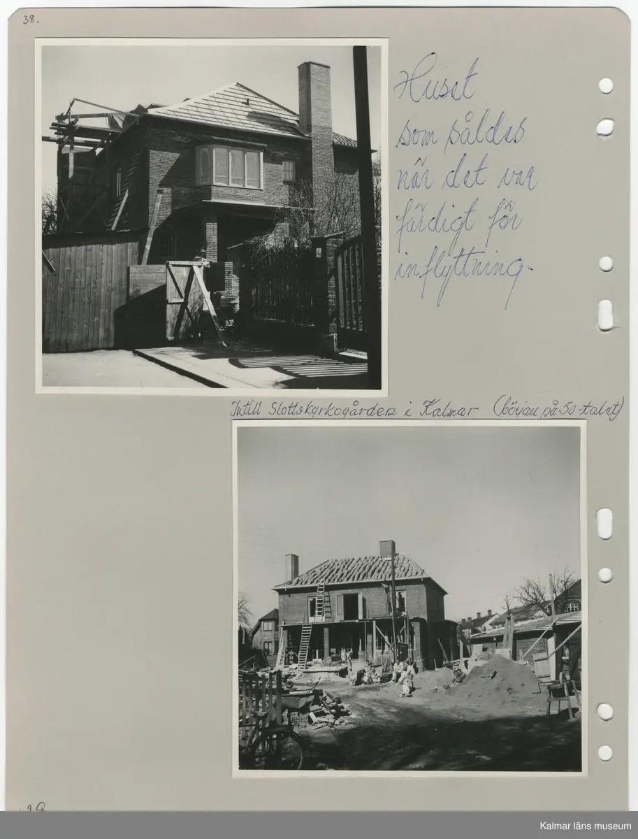KLM 44702. Fotoalbum. Album av plast, arken av papper. Albumet är brunt med guldtryck på pärmens framsida. Albumet innehåller fotografier och dokument som handlar om Carl Axel Westberg, född 1894, uppvuxen och verksam i Kalmar. C A Westberg var verksam som militär, ryttmästare och inom Eol-bolaget, bland annat som verkställande direktör och inom ICA-styrelsen som ordförande. C A Westberg räknas som pionjär och uppbyggare av ICA-rörelsen. Albumet har sammanställts av hans livskamrat Hjördis Carlsson.

Varje sida har gett ett undernummer och de sidor som omfattar för länet relevanta bilder eller textmaterial beskrivs i följande förteckning.
:1Länsmansbostället i Förlösa, CA:s födelsehem
CA som liten (fotograf John Nilsson, Kalmar)
Två bilder som båda troligen är från en gård i    Skårebo. 
:2 Två bilder från Skårebo
Två bilder på CA och brodern Nisse, ett med     Kalmar gamla vattentorn i bakgrunden.
:3 Bild från Norra Långgatan Kalmar före rivningarna i kv Kopparslagaren (tomten nr 150), en bild efter rivningarna. En bild från Storgatan.
:4 CA:s studentfoto från 1912, fotograf Herman Sandberg, Kalmar. Högre allmänna läroverket vid Stortorget i Kalmar.
:5 CA:s studentbetyg
:7 Avgångsbetyg från kavalleriets officersvolontärskola 1912-13.
:9 Utnämning till fanjunkare vid Skånska Dragonregementet. 
:11 Avgångsbetyg från kungliga krigsskolan.
:23 Utnämning till Ryttmäster vid skånska Dragonregemnetet.
:25 Utnämnningen till riddare av Kungliga Svärdsorden, första klass.
:27 Utnämningen till riddare av Kungliga Vasaorden, första klass.
:29 Beviljat avsked från beställning som löjtnant och ryttmästare 1944. 
:31 Södra Långatan Kalmar. CA och Dagny med vänner trolgien i Kalmar, Dagnys danskort. Foto på de nyförlovade 1917. 
:32 Inbjudan för Laura Wetberg att delta i brölloppet mellan CA och Dagny, vykort från Kalmar domkyrka.
:33 Program och meny från bröllopet, bröllopsfoto med vänner från Stadshotellet i Kalmar. 
:36 Lindarne i Dörby socken. 
:38 CA och DAgny byggde hus på Akacian 2(eller17) Klostergatan eller Söderportsgatan? Paret bodde aldrig här. Huset finns kvar 2016.
:40 matsedel från jubileum med H A B Adolf Andersson 1930. Foto på kom-snart igen. Östra Sjögatan mot Kavaljersporten.
:41 Skrift från EOL-bolagets bolagsstämma i Kalmar 1956 som berättar om Adolf Anderssons rörelse och kopplingen till EOL-bolaget. 
:43 bilden längst ner från Stagneliusskolans aula.
:47 Historik från ICA-tidningen om CA. 
:55 Information från EOLbolaget om avskedsgåvan, stipendiefond, till CA då han slutade sin tjänst.