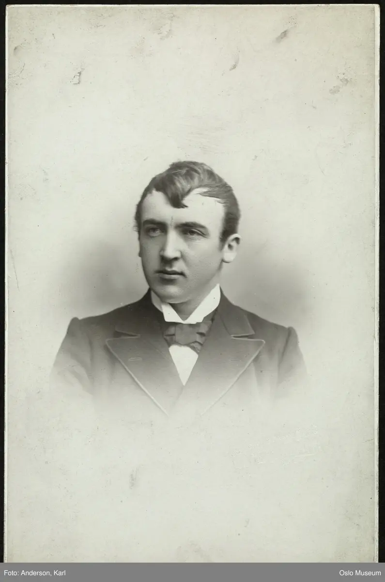 portrett, mann, skuespiller, vignettert brystbilde