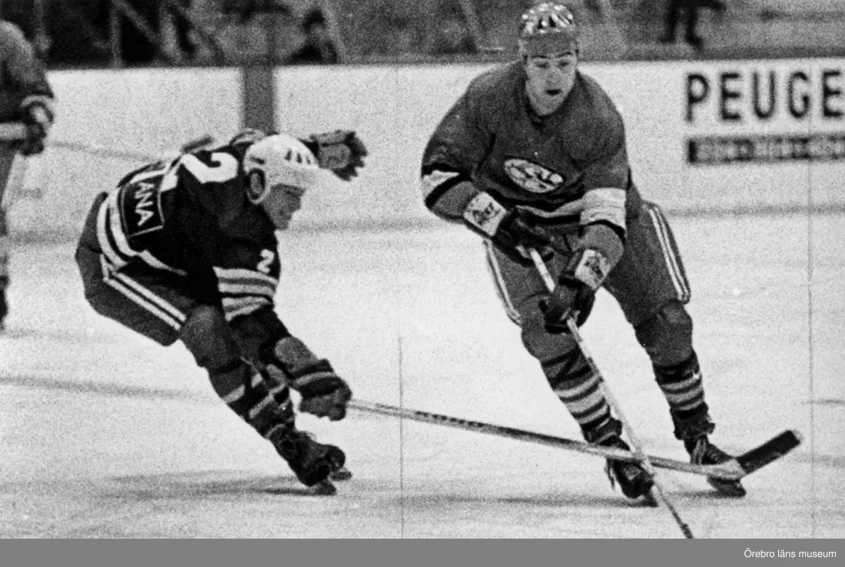 Börje Gustavsson, ishockey, Örebro SK.
Örebro-Nyköping 4-2.