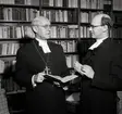 Biskop Malmeström och kyrkoherde Iverson 15/11 1959.