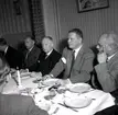 Turistintendent Bertil Sjöberg med flera på M/S Nordpol till Gotland, premiär 1959.