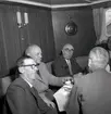 Turistintendent Bertil Sjöberg med flera på M/S Nordpol till Gotland, premiär 1959.