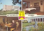 Vykort från Nybro med motiv från äldreboendet i Kungshall.