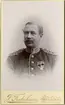 Porträtt av Ludvig Johan Casimir Lewenhaupt, kapten vid Livregementets grenadjärkår I 3.